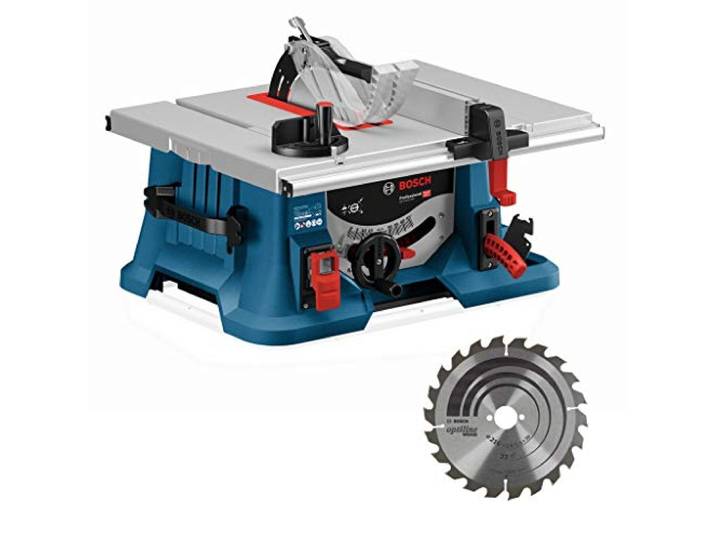 Bosch PRO scie sur table GTS 635-216 1600 W; Ø de lame: 216 mm; Ø d’alésage: 30 mm; avec 1 scie circulairen