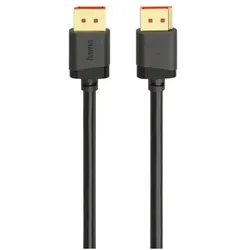 Hama Adapterkabel DisplayPort auf DisplayPort schwarz 2 m schwarz