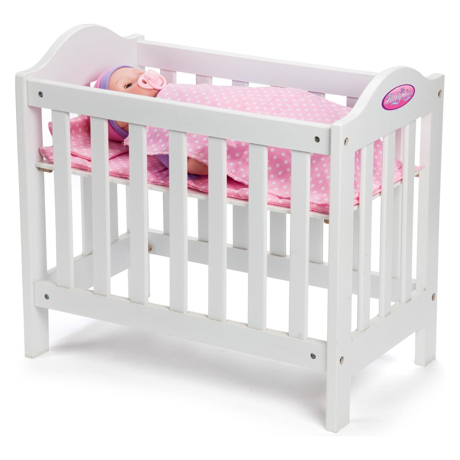 VN Toys Wooden Doll Crib (61347) (61347)