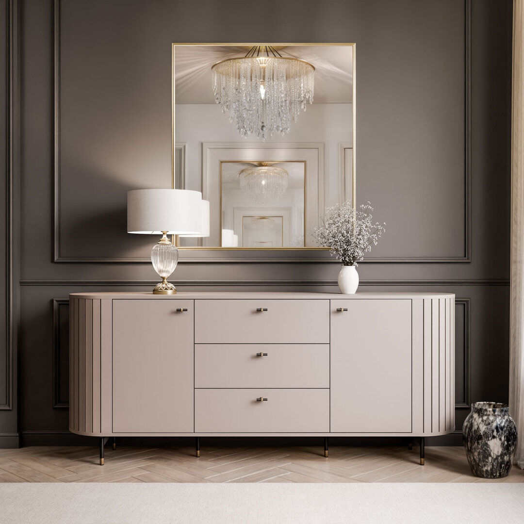Canora Grey 190cm Sideboard Cashmire 81cm H X 190cm W X 40cm D