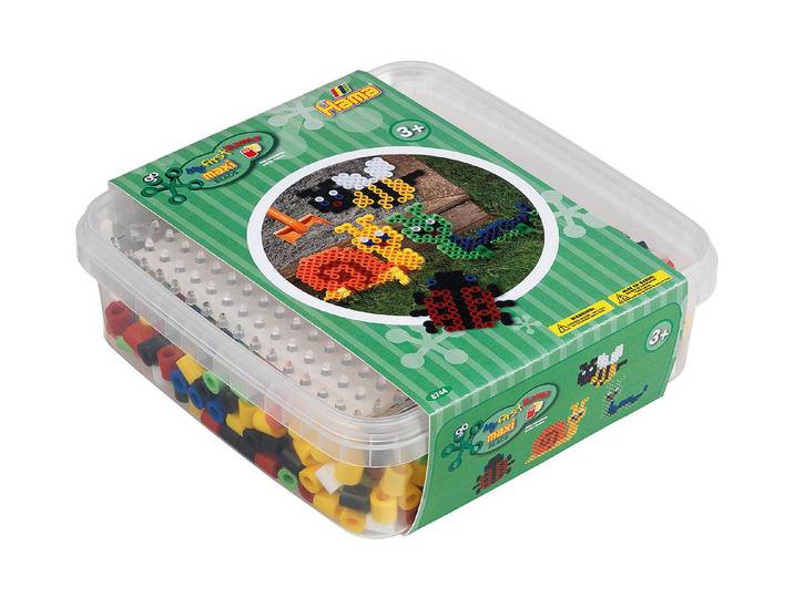 Hama Box mit Perlen und Stiftplatte