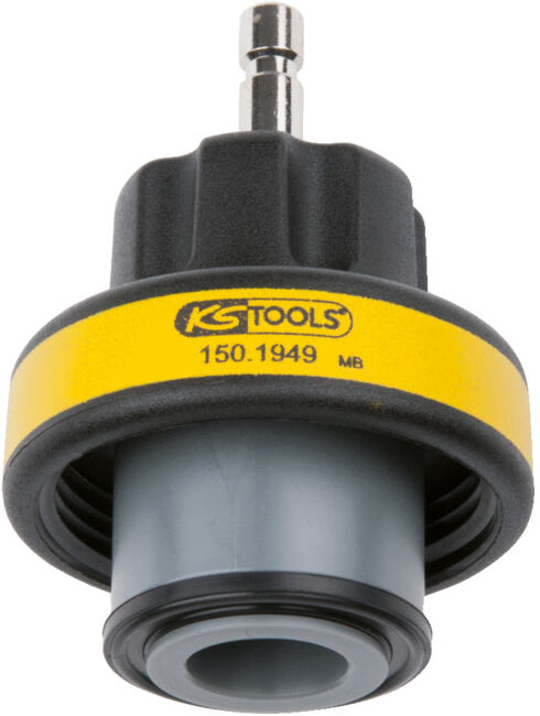 Adaptateur pour système de refroidissement M52 x 3,0, jaune ; KS Tools (150.1949)