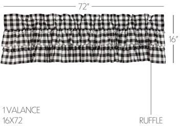 VHC Brands Sawyer Mill Layered Valance