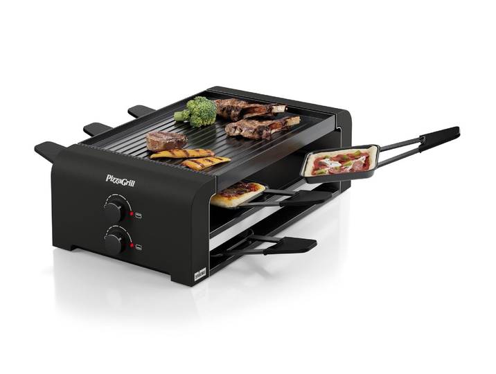 STÖCKLI Raclette 6 Personen , schwarz, Raclettes, Raclette