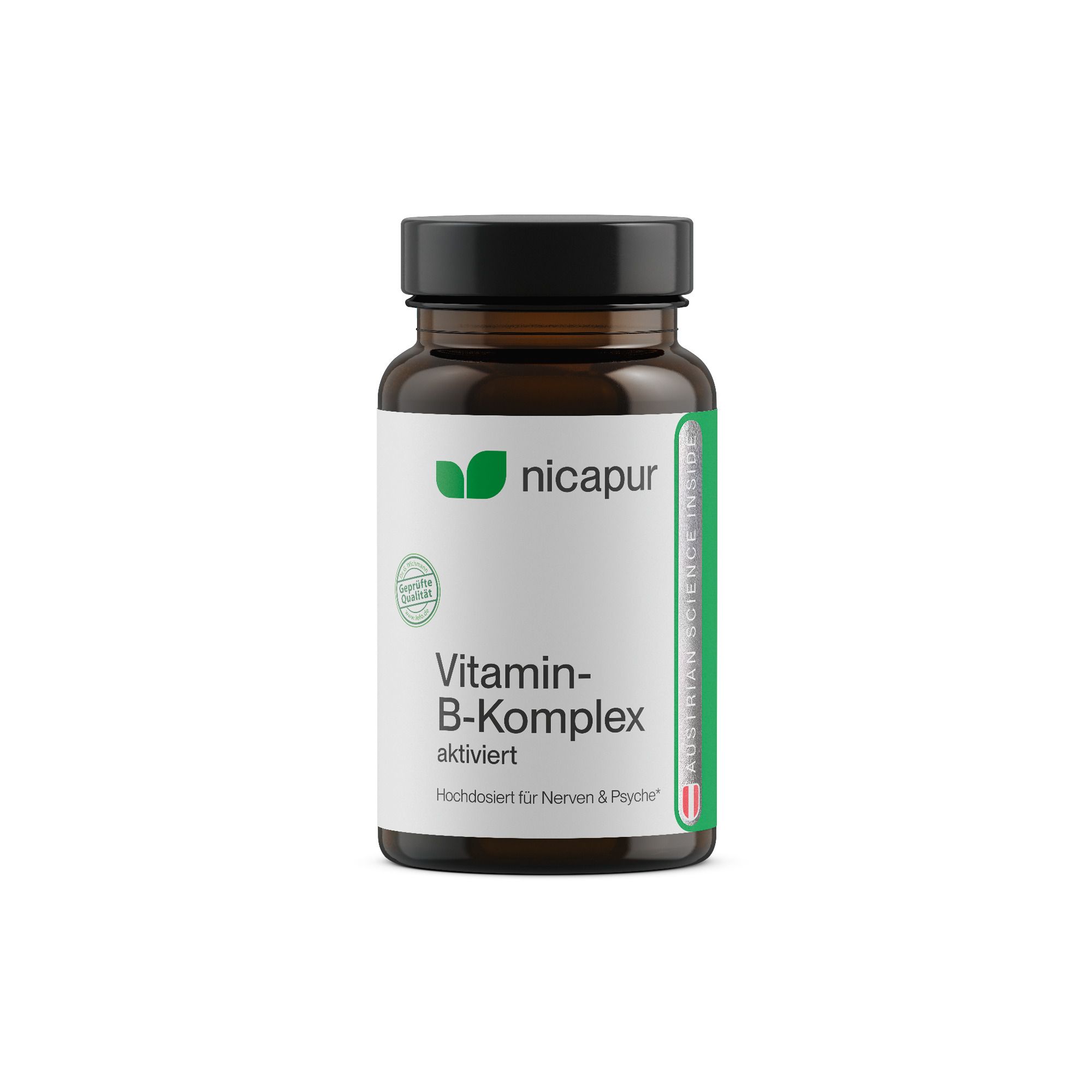 Nicapur Vitamin B Komplex aktiviert Kapseln 60 St