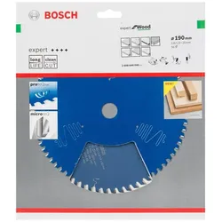 Bosch HM-Sägeblatt 190x2,6x20 Z56 2608644046 Expert for Wood für Handkreissägen