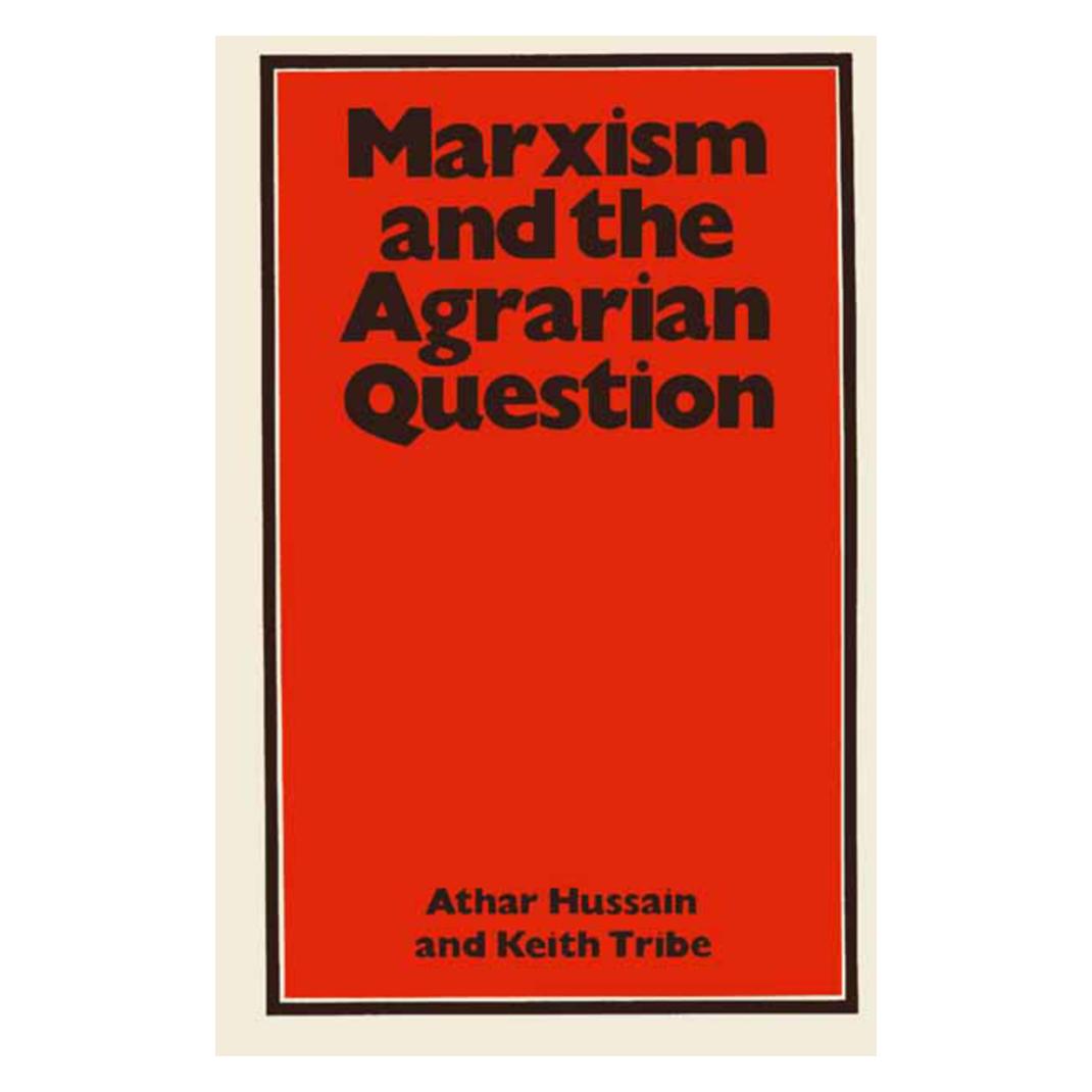 Springer Marxism and the Agrarian Question (Englisch, Softcover, Athar Hussain, Keith Tribe) (9446505)