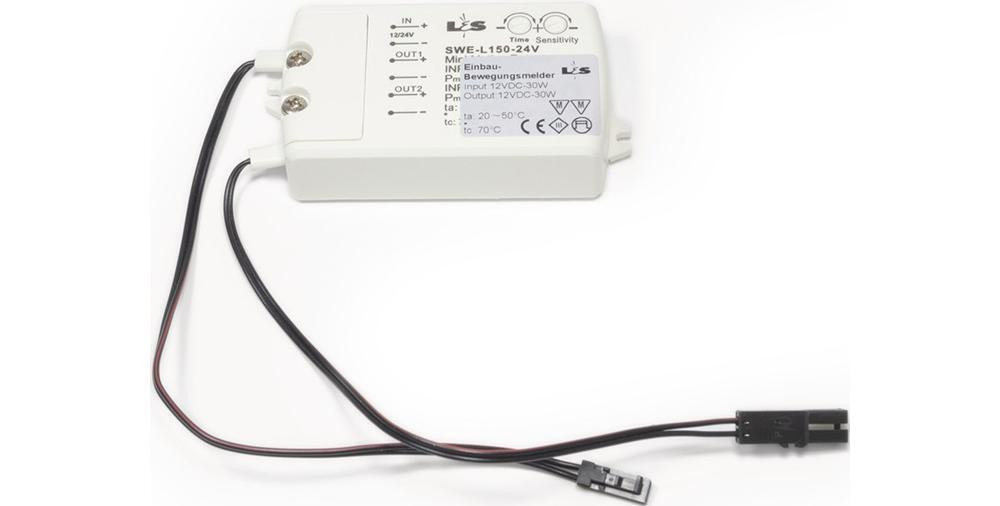 L&S LED Sensor Microwave 12V/24V 36W/72W Wit
