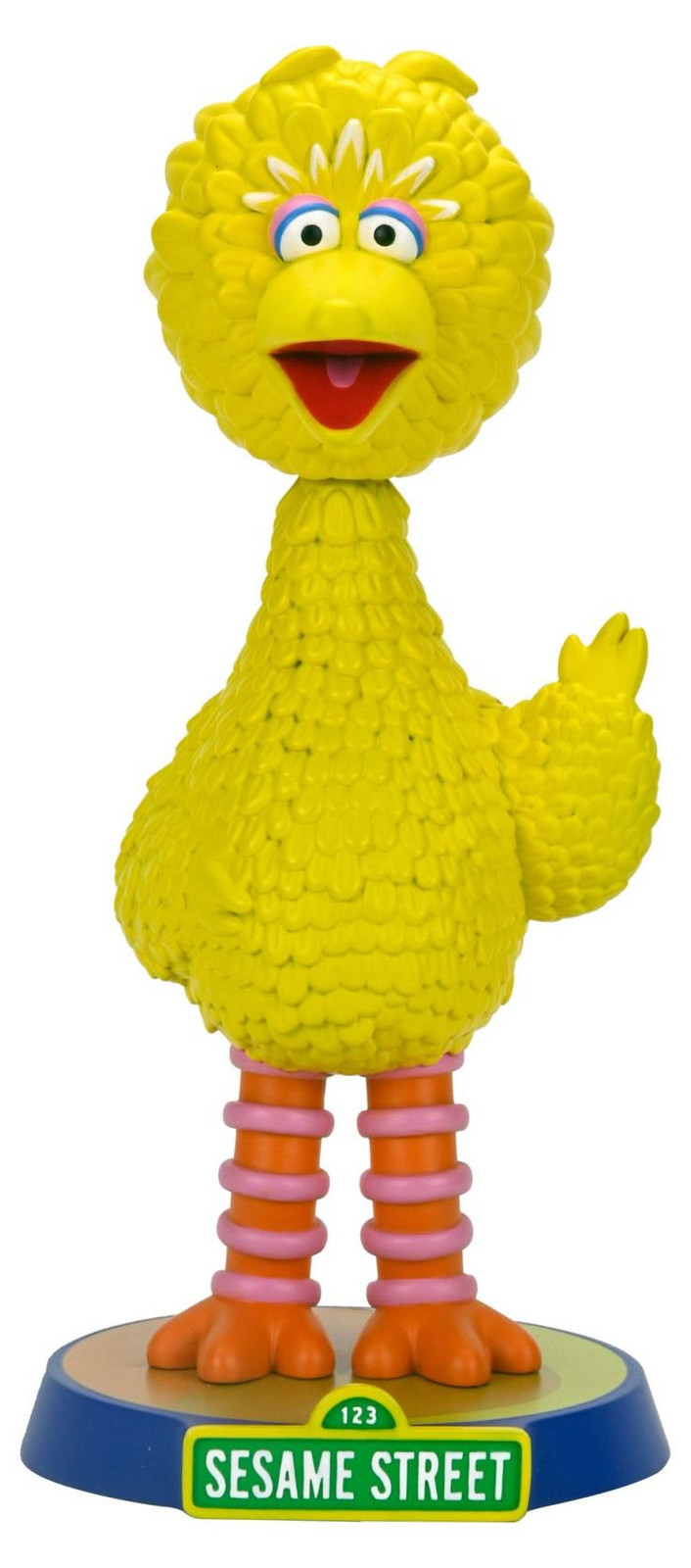 NECA Sesamstraat Bibo schudkop-figuur, 23 cm