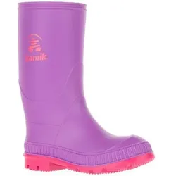 KAMIK Kinder Gummistiefel STOMP, Größe 27 in Lila Lila