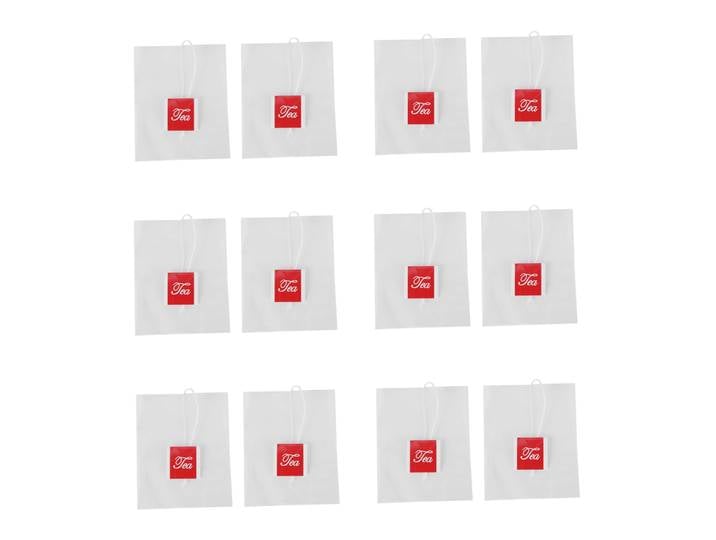 ABFY-6000Pcs 5.5X7Cm pyramide sachet de thé filtre Nylon sachet de thé unique chaîne étiquette Transparent vide sachet de thé