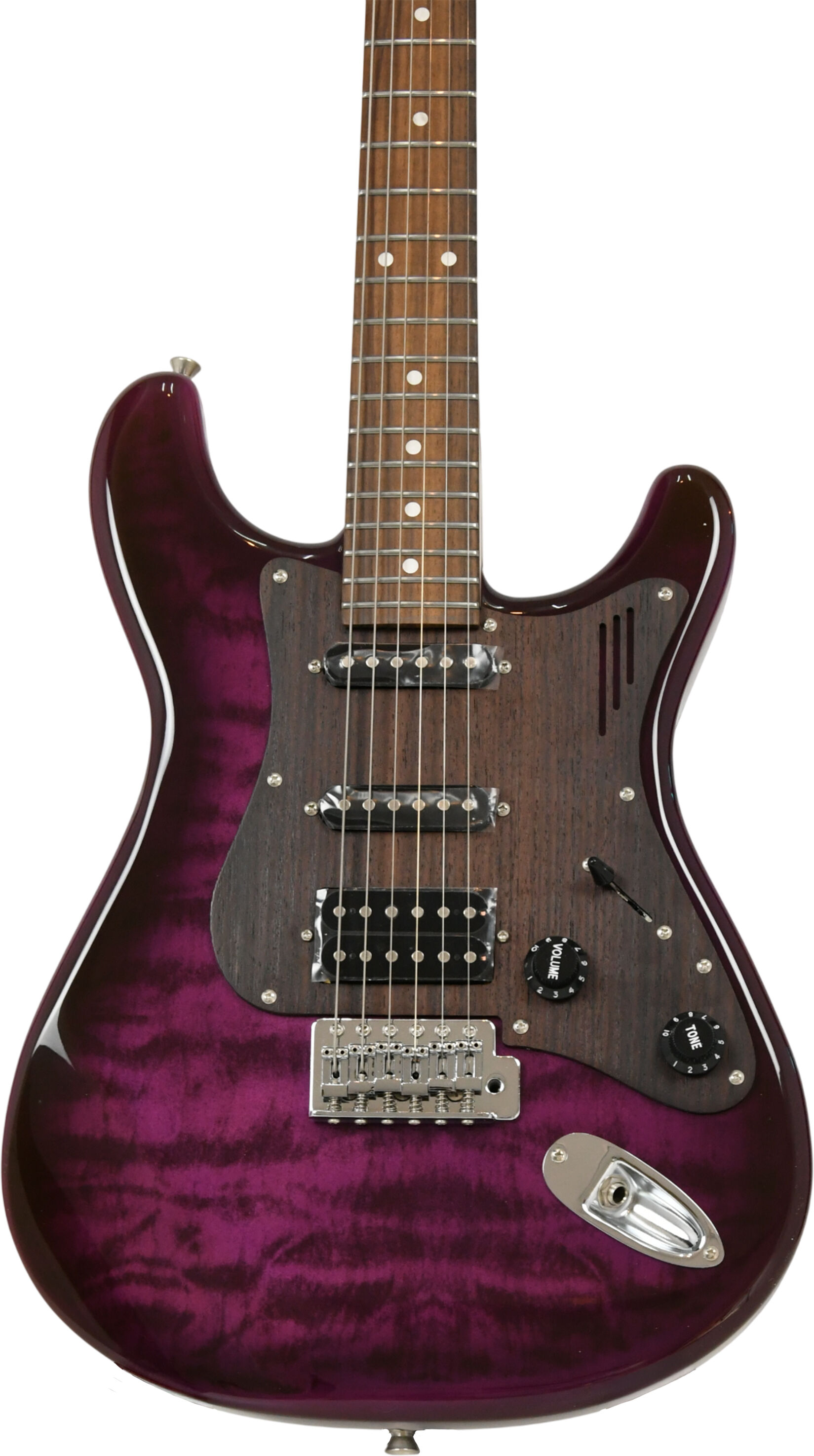 Magneto Guitars Magneto Guitarra Elétrica HSS US-2300 See Thru Purple com Saco