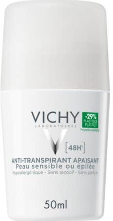 Vichy Desodorante Antitranspirante 48h Piel Sensible Roll-on 50ml
