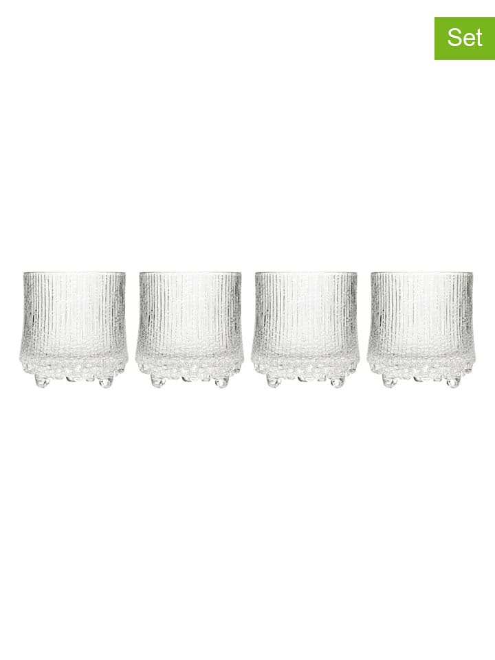 Moomin 4er-Set: Gläser "Ultima Thule" in Transparent - 280 ml - onesize