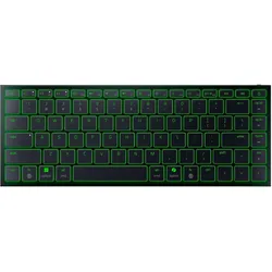 Razer Joro Portable Keyboard (US, Kabelgebunden, Kabellos), Tastatur, Schwarz