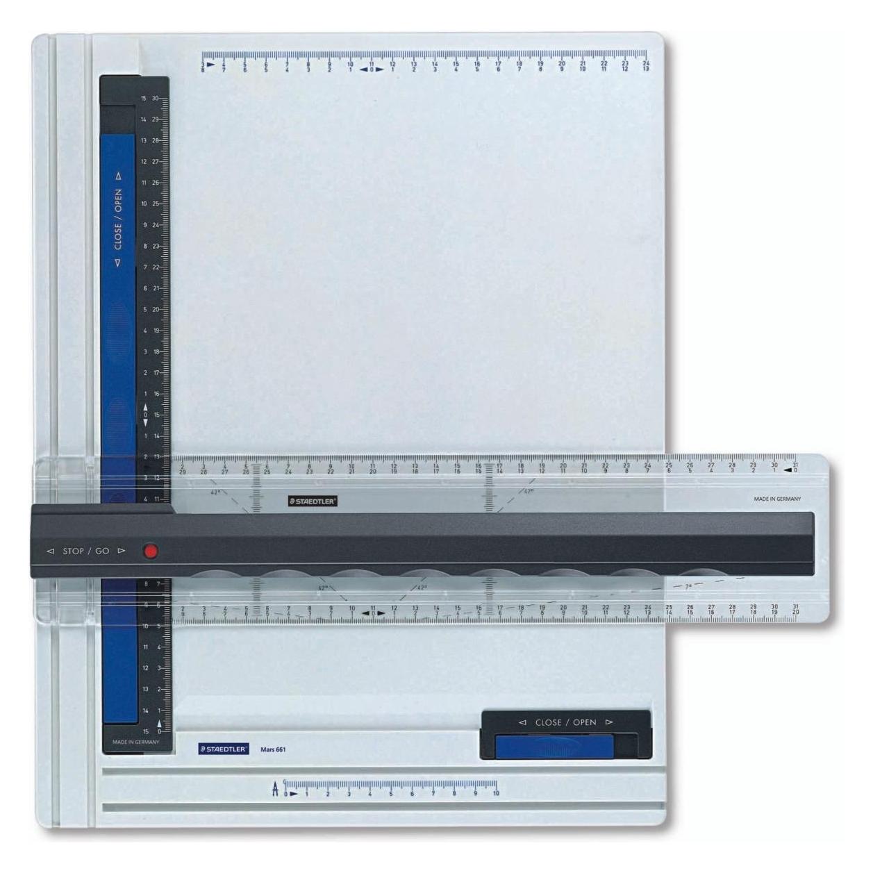 Staedtler Mars 661 - A4 (210x297 mm) - Schwarz - Weiss - Kunststoff (21 x 29.70 cm) (661 A4)