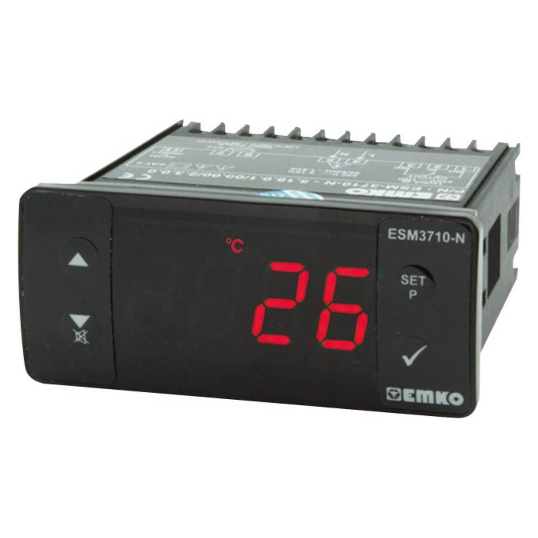 Emko Temperaturregler 3 stelliger programmierbarer ON/OFF inklusive Typ PTC Widerstandsthermometer (ESM-3710.5.12.0.1/00.00/2.1.0.0)