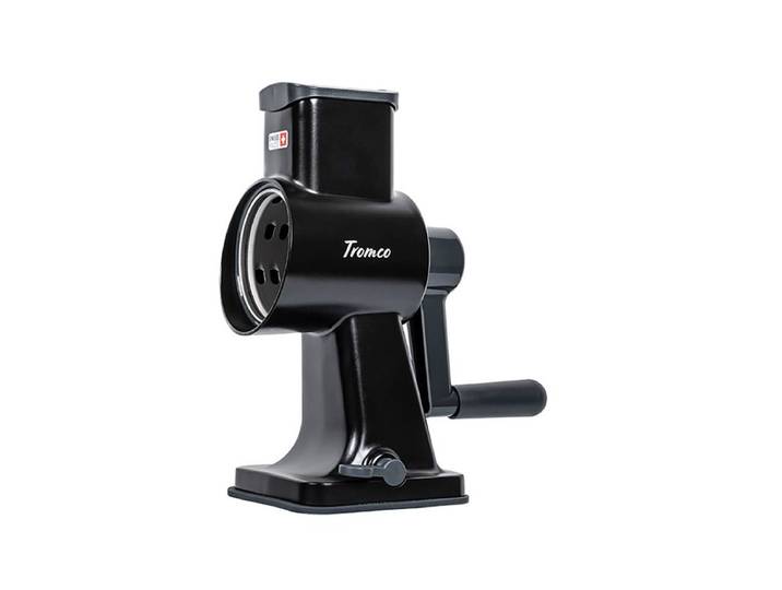 Tromco Trommelraffel-Set Alu Schwarz