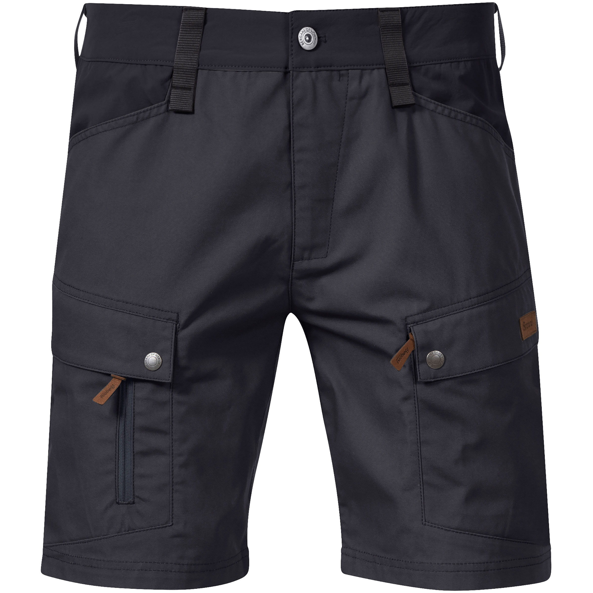 Bergans Nordmarka Favor Outdoor Herren Kurze Hosen grau Größe M Trekking Wasserabweisend