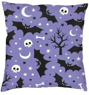 Inspire Essentials Pastel Goth Halloween Throw Pillow Cover 2 17.7 X 17.7 In