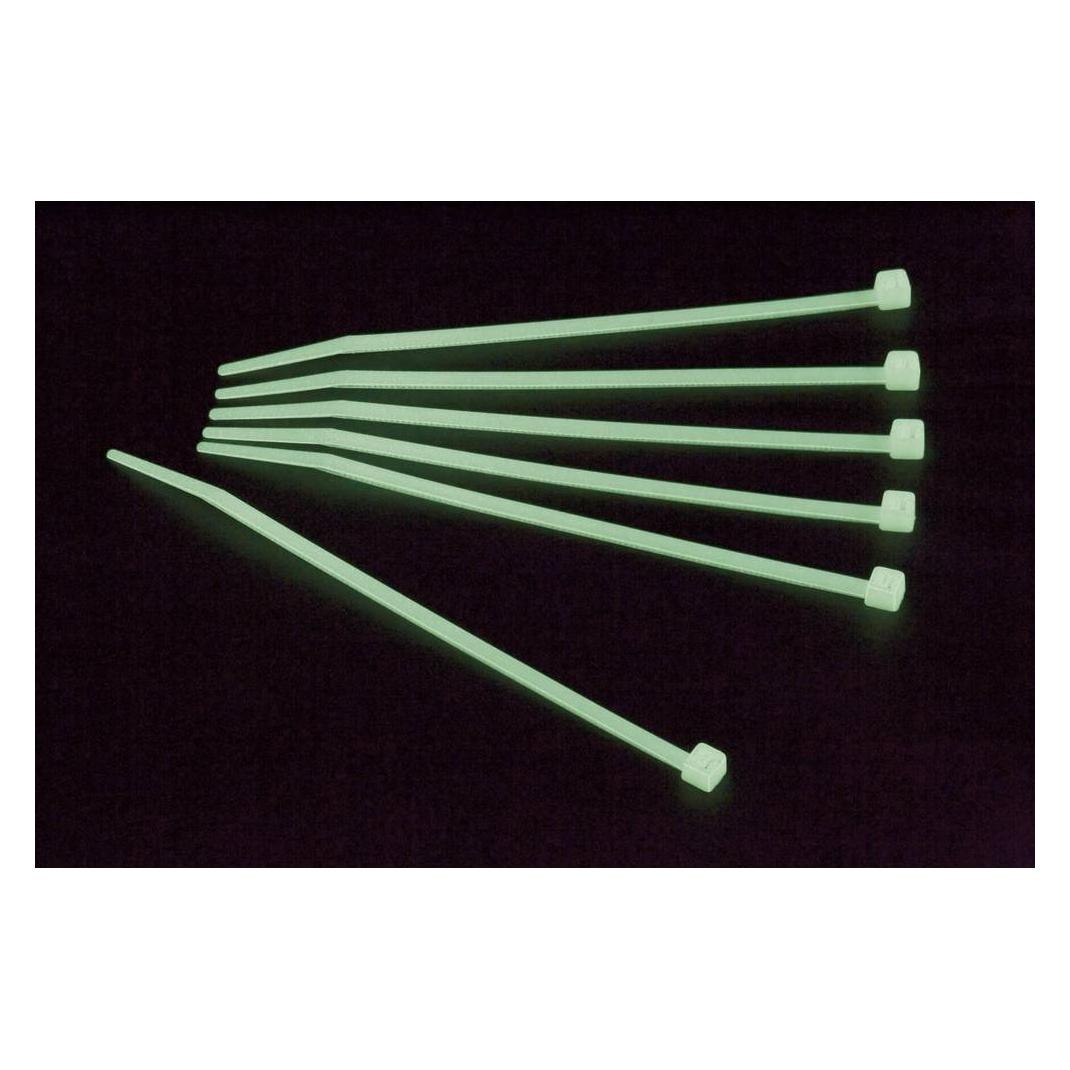 Tru Components Kabelbinder phosphoreszierend (Kunststoffkabelbinder, 300 mm, 50 Stk.) (1570828)