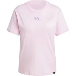 ADIDAS Damen Shirt Lounge Mini Graphic, Größe M in Pink Pink