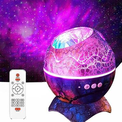 Sternprojektor Galaxie Projektor für Schlafzimmer mit Fernbedienung weißem Rausch Bluetooth Lautsprecher 14 Farben LED Nachtlichter für Heimkino Party Valentinstagsgeschenk