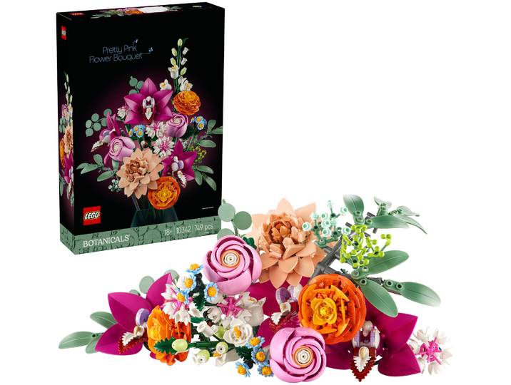 Lego Botanicals Lego® Botanicals 10342 Schöner Rosafarbener Blumenstrauss 18+ Jahre