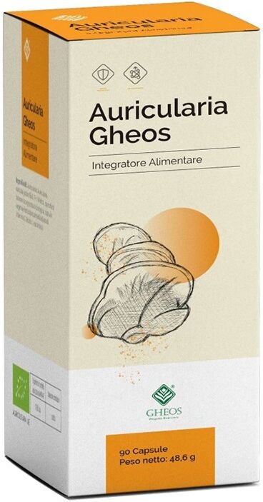 GHEOS Srl Auricularia Gheos 90 Capsule - Integratore Naturale per la Tua Salute