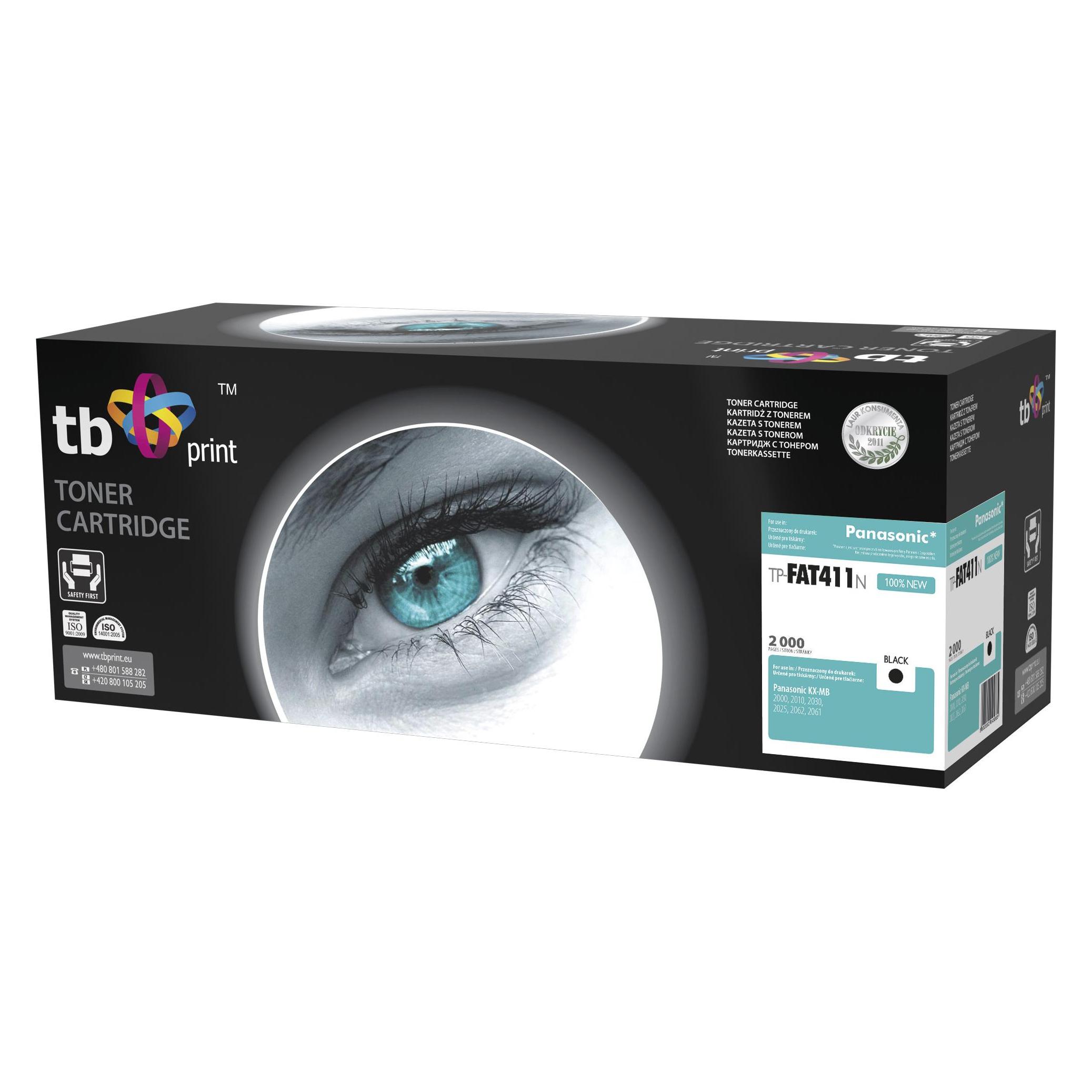 Print TP-FAT411N toner cartridge 1 pc(s) Black (BK) (TP-FAT411N)