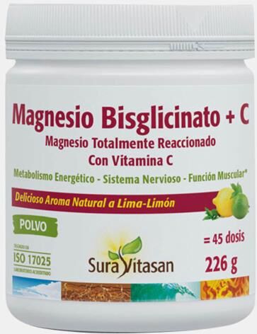 SURA VITASAN MAGNESIO BISGLICINATO + C 226g