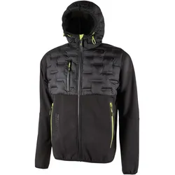U-Power,  Softshell-Jacke SPOCK black carbon, Gr.3XL (3XL)