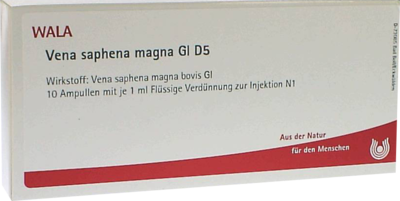 WALA Heilmittel GmbH VENA SAPHENA magna GL D 5 Ampullen 10X1 ml 03792390