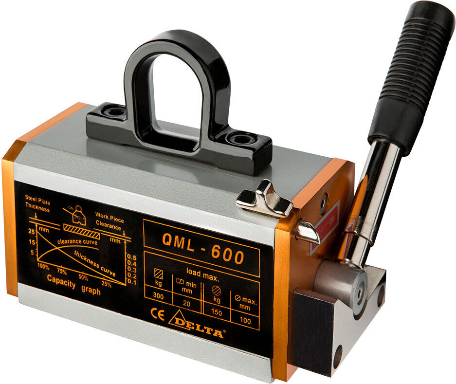 Delta Lasthebemagnet Premium QML Tragkraft 1000 kg