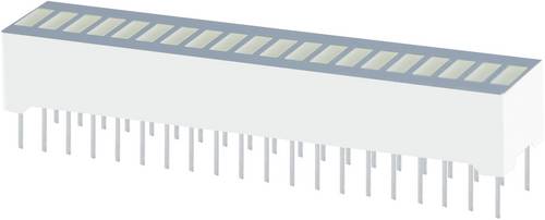 Kingbright DC-20/20SYKWA LED-Bargraph Gelb (B x H x T) 50.7 x 10.16 x 8mm