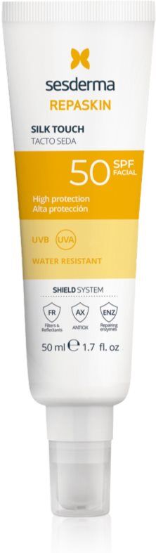 Sesderma Repaskin Silk Touch Sonnencreme fürs Gesicht SPF 50 50 ml