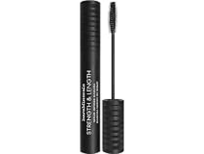bareMinerals Strength and Length Serum-Infused Mascara - Exteme Black - Premium Beauty Volumizing Lengthening Formula for Women - 0.27 oz