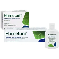Hametum Hämorrhoiden Set 2 1 Set