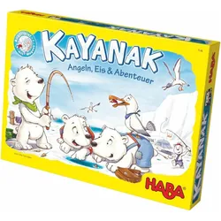 Haba Kayanak - Angeln, Eis & Abenteuer (Deutsch, Französisch, Italienisch, 2 - 5 Spieler)