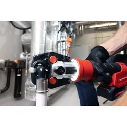 ROTHENBERGER ROMAX NANO iJAWs Set, Hybrid-Pressmaschine, U, 16-20-25mm, 2Ah, CAS - 1000005050