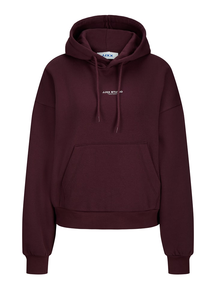 JJXX Hoodie "Studio" in Bordeaux - S