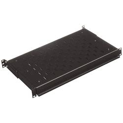 Conteg 26205059 19 Zoll Netzwerkschrank-Geräteboden Ausziehbar Schwarz