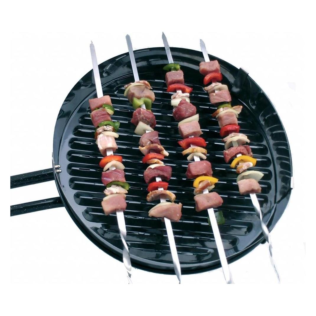 All'Grill Schaschlikspiesse/Fleischspiesse aus Edelstahl (43781449)
