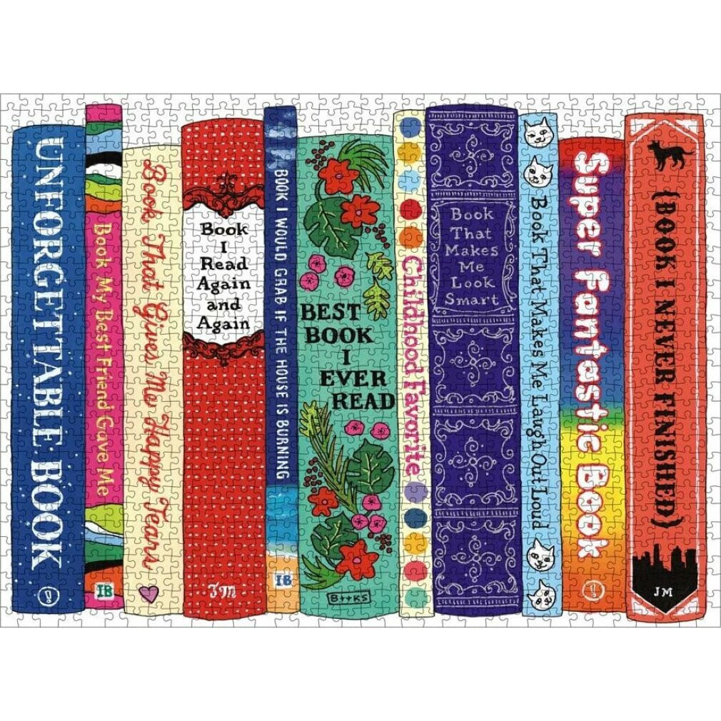 Galison Puzzel Ideal Bibliothek 1000 stukjes