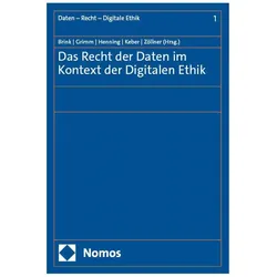 Das Recht der Daten im Kontext der Digi, Fachbücher von Stefan Brink, Tobias O. Keber, Petra Grimm, Oliver Zöllner, Clarissa Henning