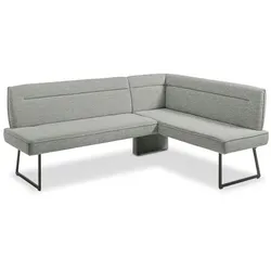 Komfort & Wohnen Eckbank Game plus Stoff Light Grey