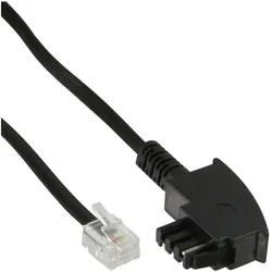InLine® TAE-F Kabel, für Telekom/Siemens-Geräte, TAE-F ST an RJ11 ST, 20m
