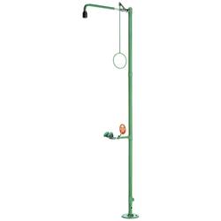 B-SAFETY BR832085 ClassicLine Notdusche mit Augendusche, 2 Brauseköpfe Stand