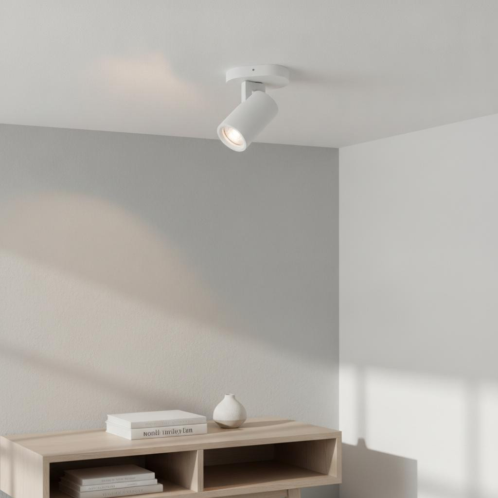 Lyora Plafondspot Aluminium Modern GU10 zwart