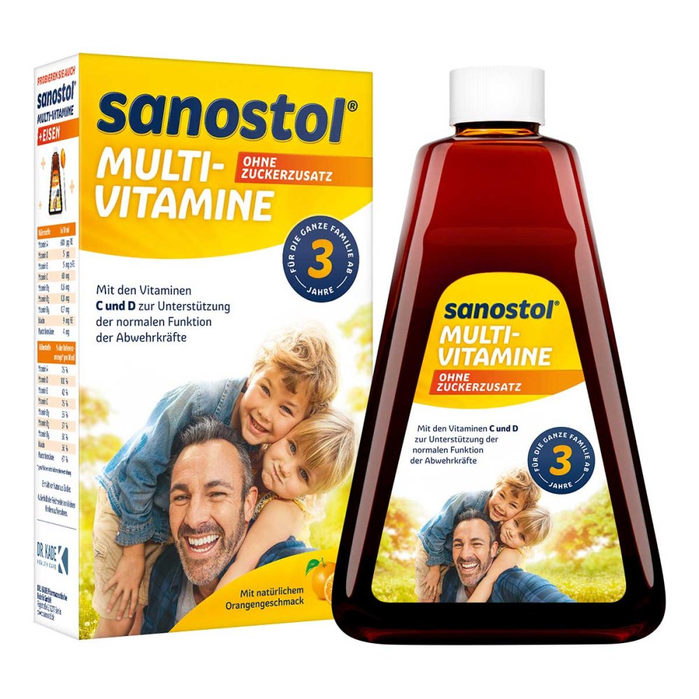 DR. KADE Pharmazeutische Fabrik GmbH Sanostol ohne Zuckerzusatz Saft 02471063